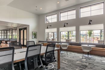 Co-working pods with complimentary wi-fi